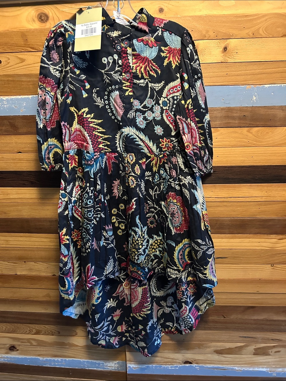 Yo Baby Bohemian style high low dress